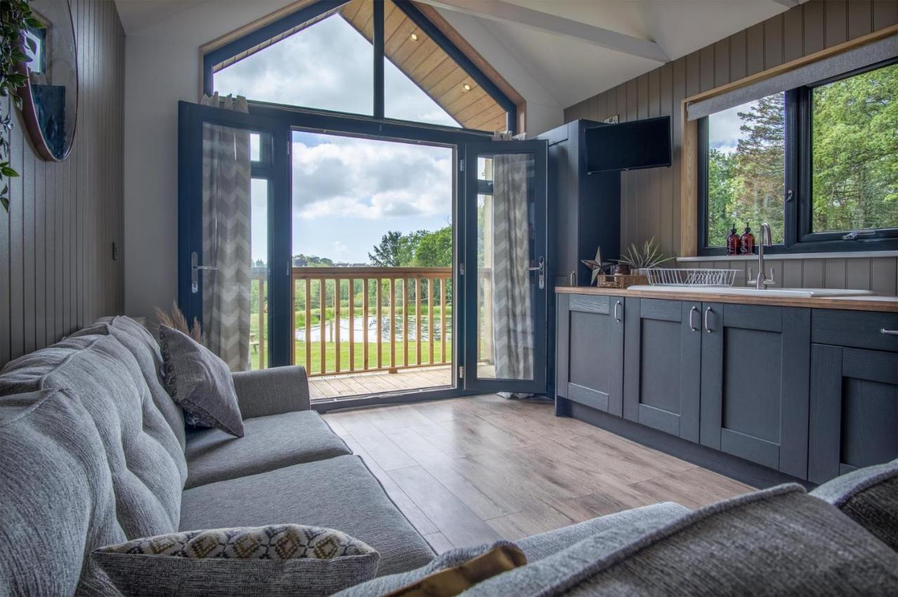 Cabin In The Woods - 1 Bedroom Lodge - Kilgetty Stepaside  Exteriör bild