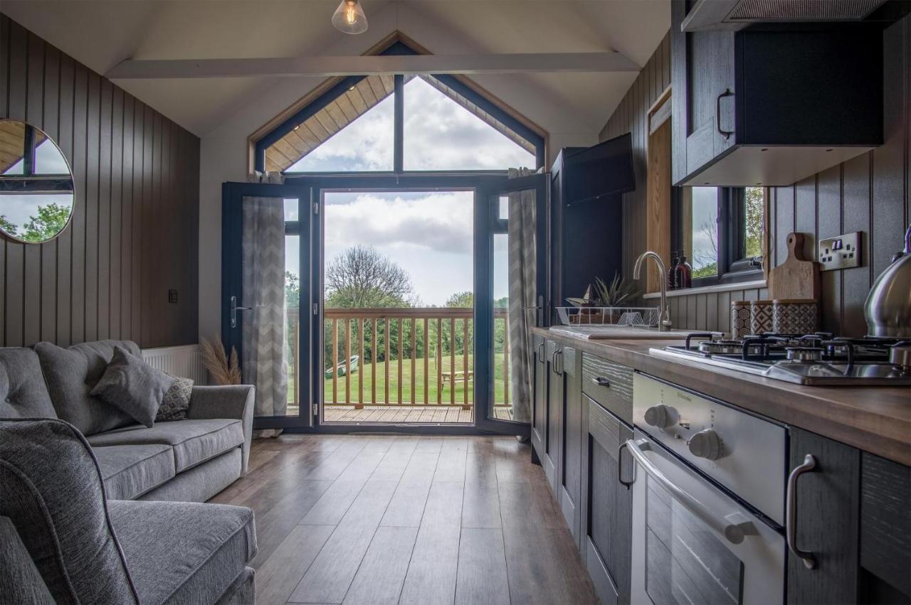 Cabin In The Woods - 1 Bedroom Lodge - Kilgetty Stepaside  Exteriör bild